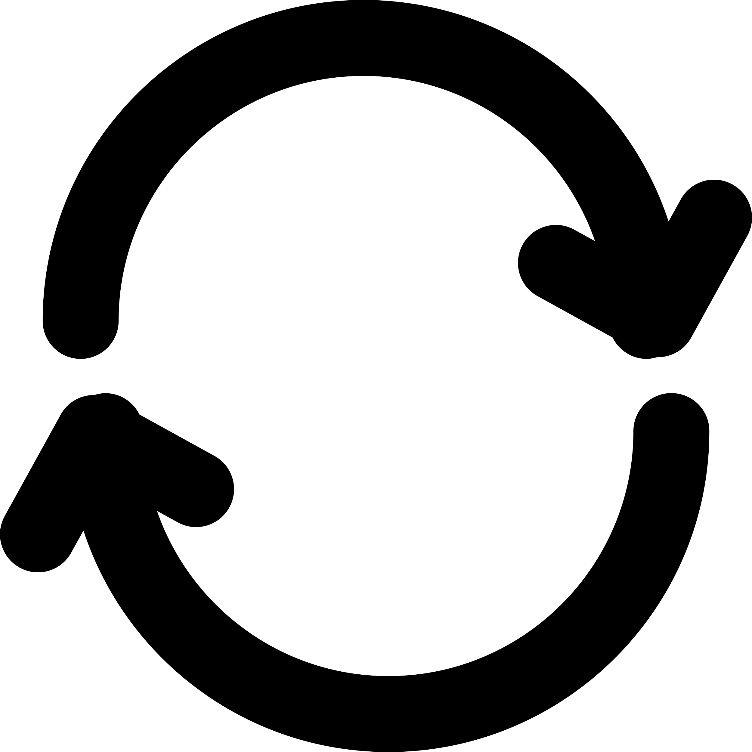 Double Rotating Arrows Outline Svg File Free Vectors
